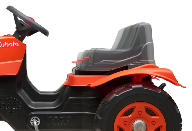 Falk Tractor de pedales Kubota con remolque