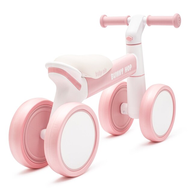 Detské odrážadlo Baby Mix Bunny Hop ružové