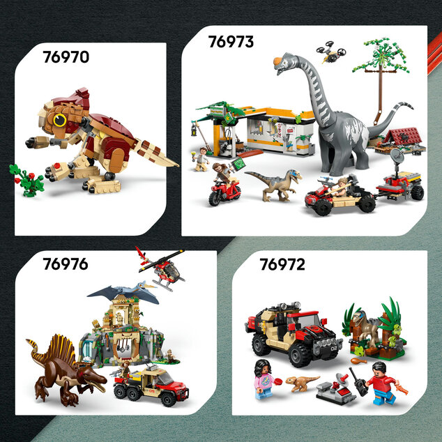 LEGO® Jurassic World™ 76975 T-rex a útek po rieke