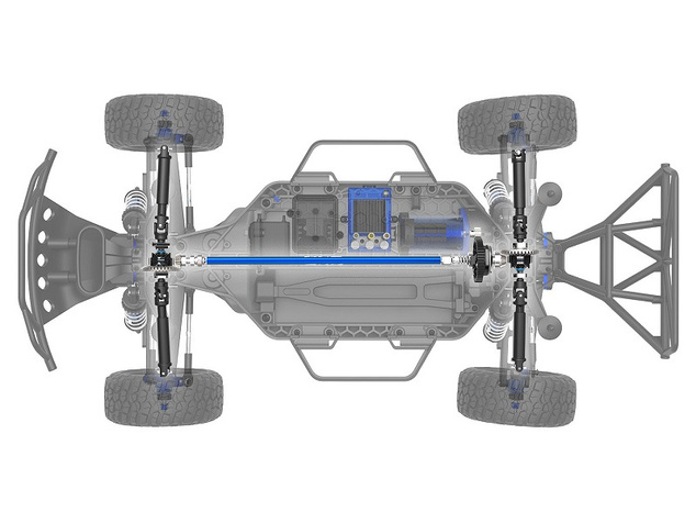 Traxxas Slash Ultimate 1:10 VXL 4WD RTR zelený