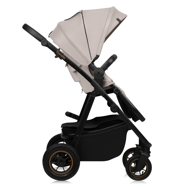 LIONELO Kočík kombinovaný Amber Plus 3v1 Beige Sand