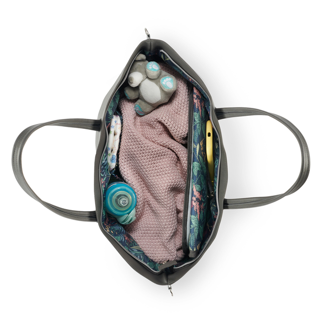 KINDERKRAFT Sac à langer Treasurebag Dark Grey