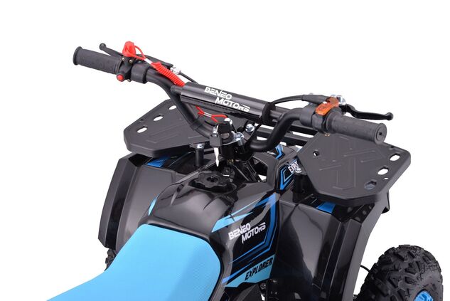 Benzínová štvorkolka pre deti Beneo Motors Explorer modrá - 50cm3
