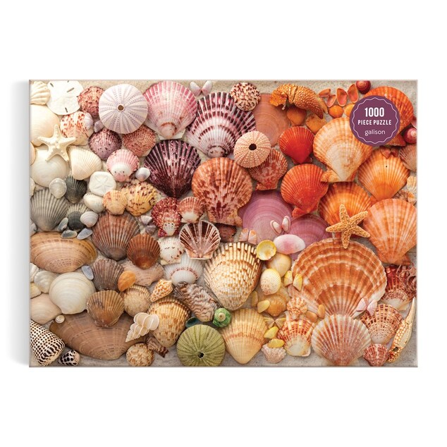 Galison Puzzle Sjajne školjke 1000 komada
