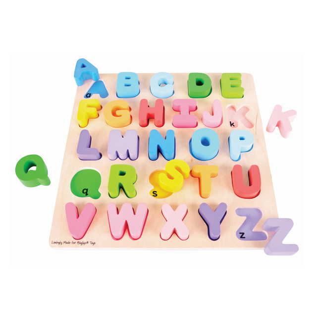 Bigjigs Baby Abeceda veľké písmená