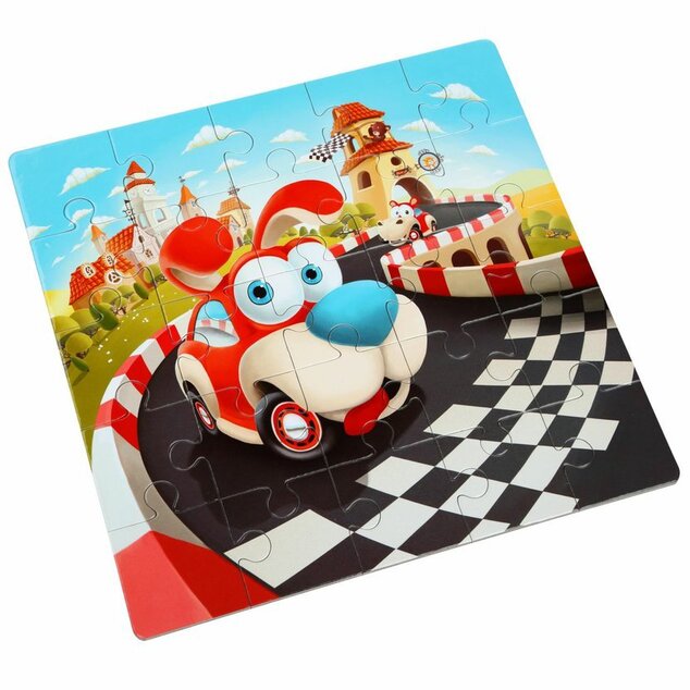Puzzlika 13081 Šťastné príbehy 3 v 1 - puzzle 3 obrázky 50 dielikov