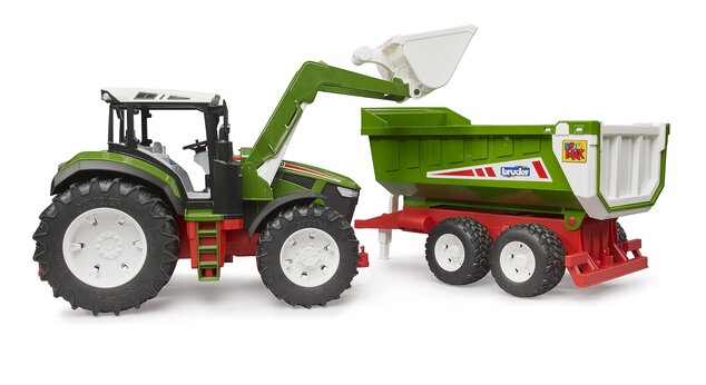 Bruder Traktor ROADMAX s čelným nakladačom a vozidlom