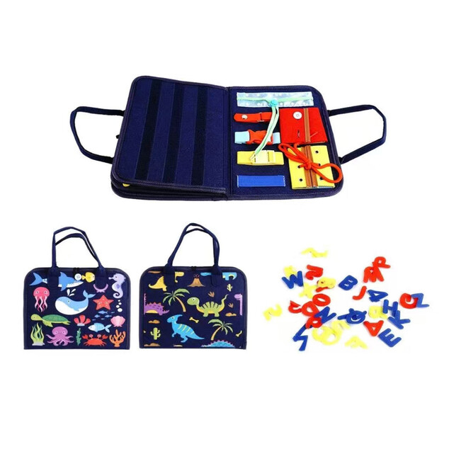 2Kids Toys Libro sensoriale busy Acqua / Mondo Dino
