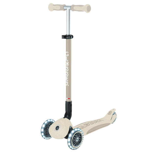 Globber kolobežka Go Up deluxe lights ecologic 360 ° coconut