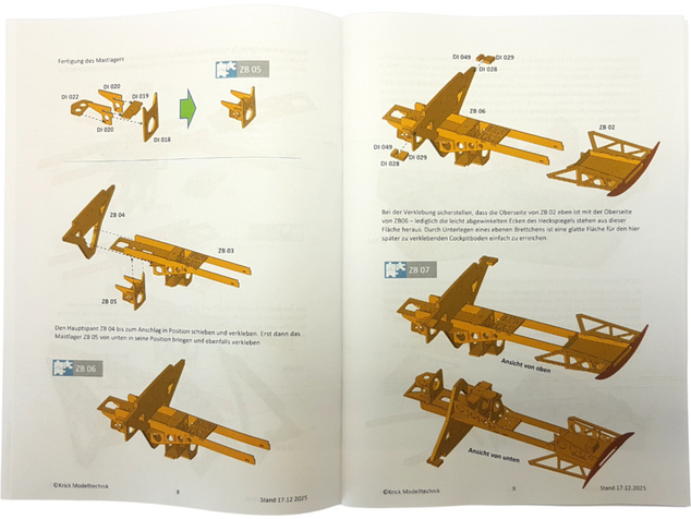 Krick Drago RC plachetnica 1:6 kit