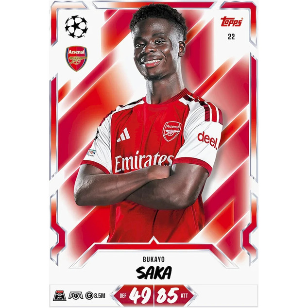 Nogometne karte Topps Match Attax UCC 2026/27 - Paket