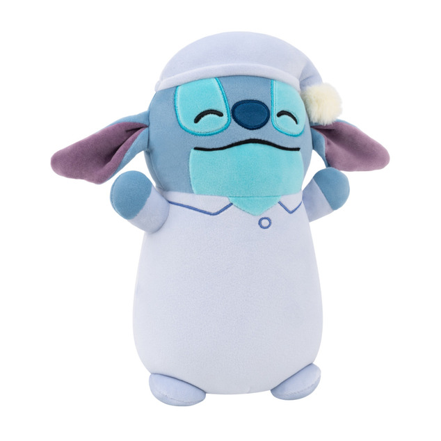 Squishmallows Hugmees Disney Stitch v pyžame, 25 cm