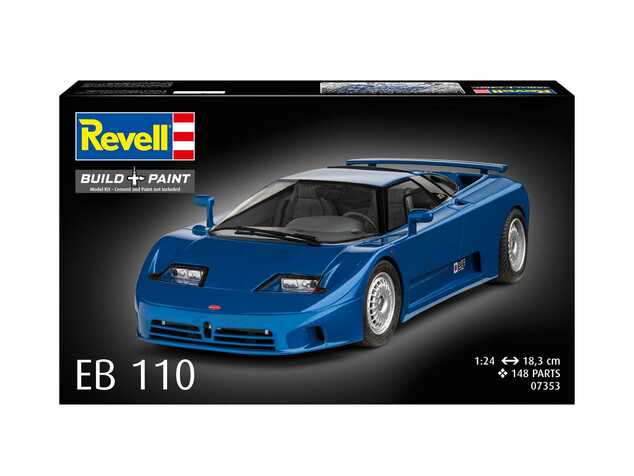 Műanyag ModelKit autó 07353 - Bugatti EB110 (1:24)