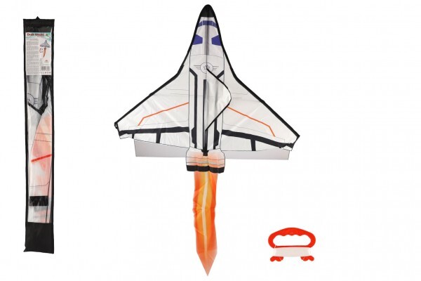 Šarkan lietajúci raketoplán nylon v látkovom sáčku