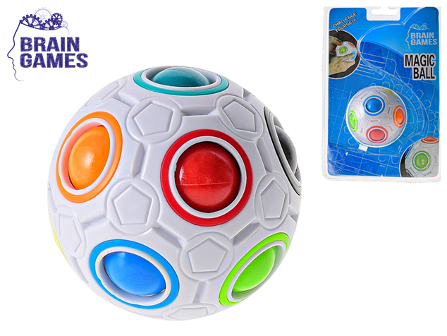 Brain Games hlavolam loptička 6,5cm