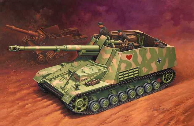 ModelSet military 63358 - Sd.Kfz. 164 Nashorn (1:72)