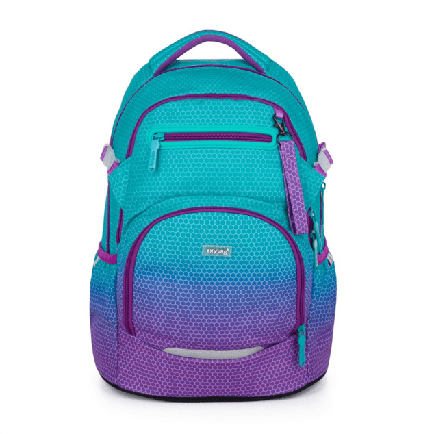 Študentský batoh OXY Ombre Blue - pink