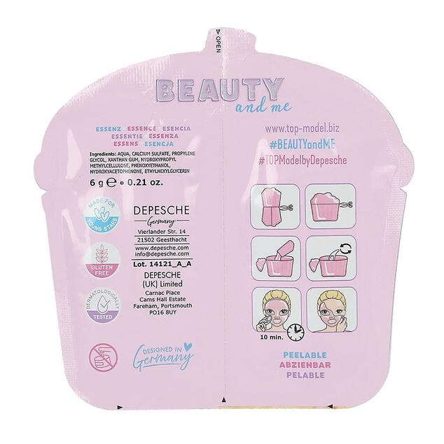 Top Model Lúpacia pleťová maska Beauty &amp; Me – jahoda, Candy