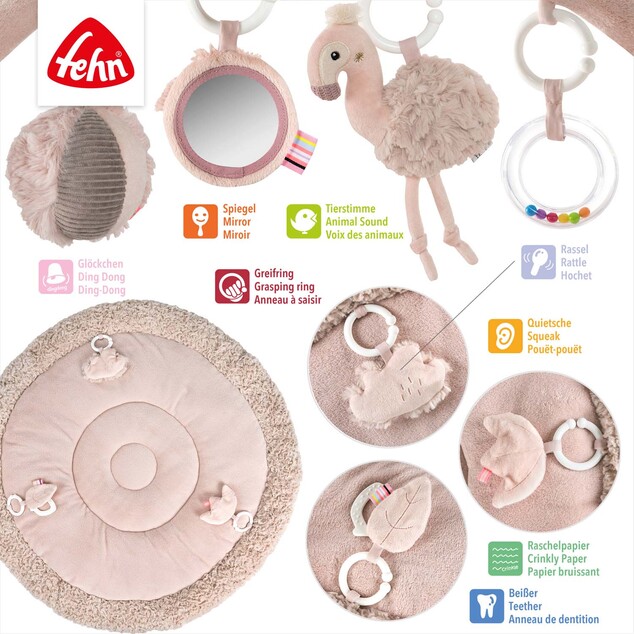 3D aktivity deka plameniak, Pink