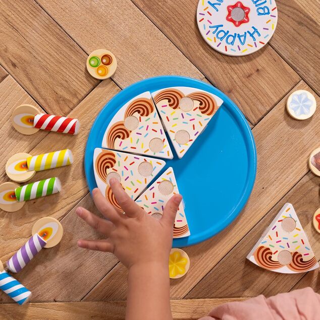 Spin Master Melissa &amp; Doug Narodeninová torta set