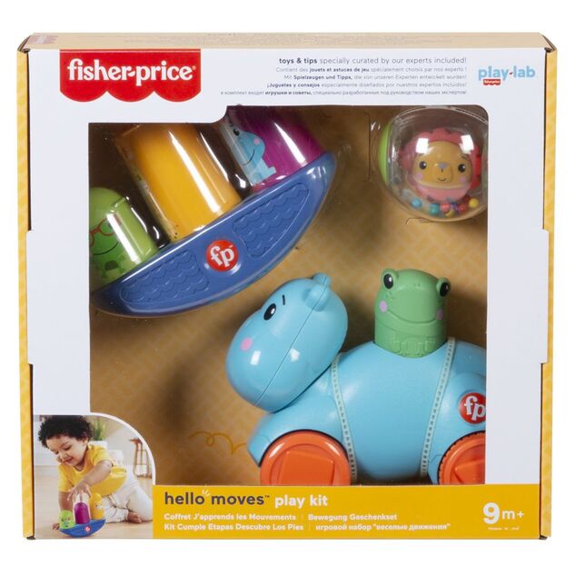 Mattel Fisher Price Ahoj zručnosti 9m + herný set HFJ94