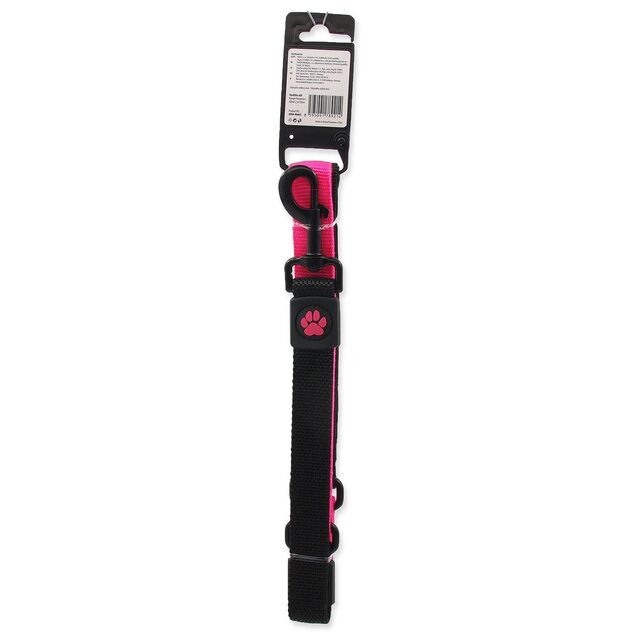 Vodítko Active Dog Bungee Neoprene L ružové 2,5x120cm