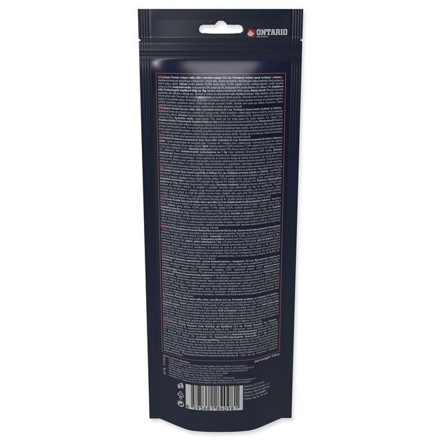 Pochúťka Ontario Protein hovädzie, žuvacia rolka veľká 2ks 25,4cm, Large