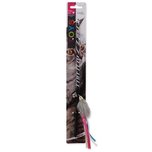 Hračka Magic Cat prút s myškou a chvostom 30cm
