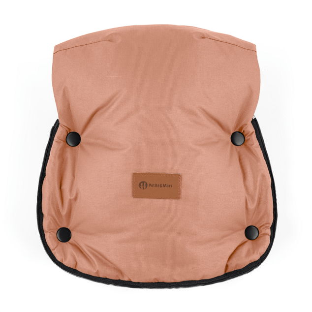 PETITE&amp;MARS Rukávnik / rukavice Furry Pastel Peach