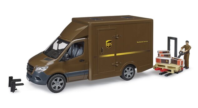 Bruder 2678 Sprinter UPS s vodičom