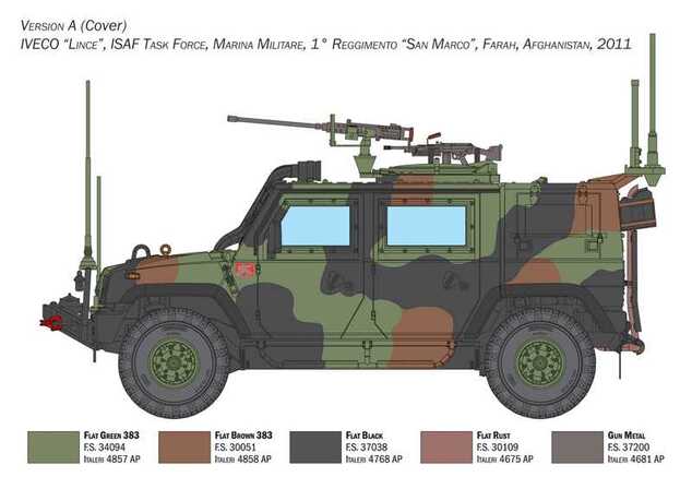 Model Kit military 6766 - VTLM Lince (1:35)
