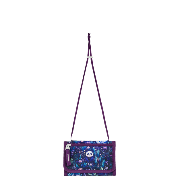 BAAGL SET 5 Ergo Jungle Panda: cartella, astuccio, sacchetto, grembiule, portafoglio