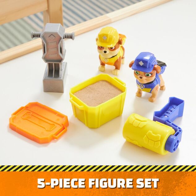 Paw Patrol Rubble a jeho partia – Rubble a Mix figúrky s doplnkami