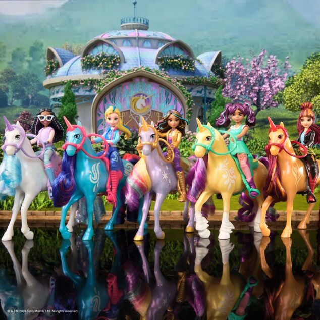 Unicorn Academy Valentin és Cinder figurák