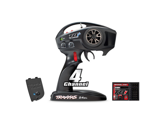 Traxxas vysielač TQi 4 kan., BlueTooth modul, prijímač TSM