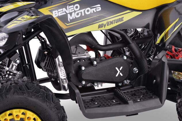 Quad per bambini a benzina Beneo Motors Adventure gialla - 50cm3