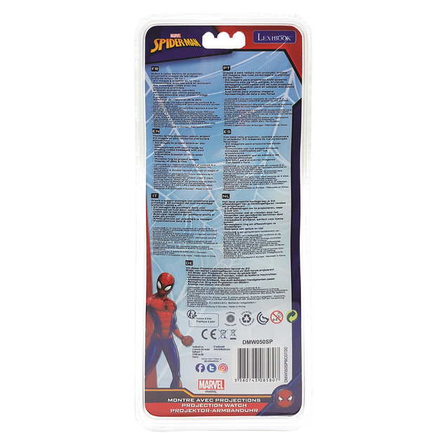 Lexibook Digitale Projektionsuhr Spider-Man