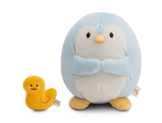 NICI plyš MyMochi Tučniak Waddle 16cm s kačičkou v darčekovom balení