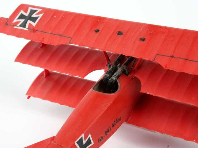 Starter Kit repülőgép 74116 - Fokker DR.1 Triplane (1:72)