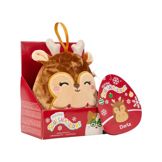 Squishmallows Vianočná ozdoba Sob Darla