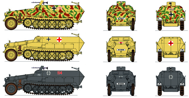 Fast Assembly military 7516 - Sd.Kfz.251/1 Ausf.C (1:72)