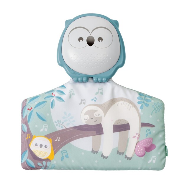 CHICCO Deka hracia Sovička 2v1 80x80 cm, 0m+