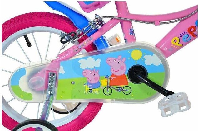 Dino Bikes - Detský bicykel 14" 144RPGS - Pepa Pig
