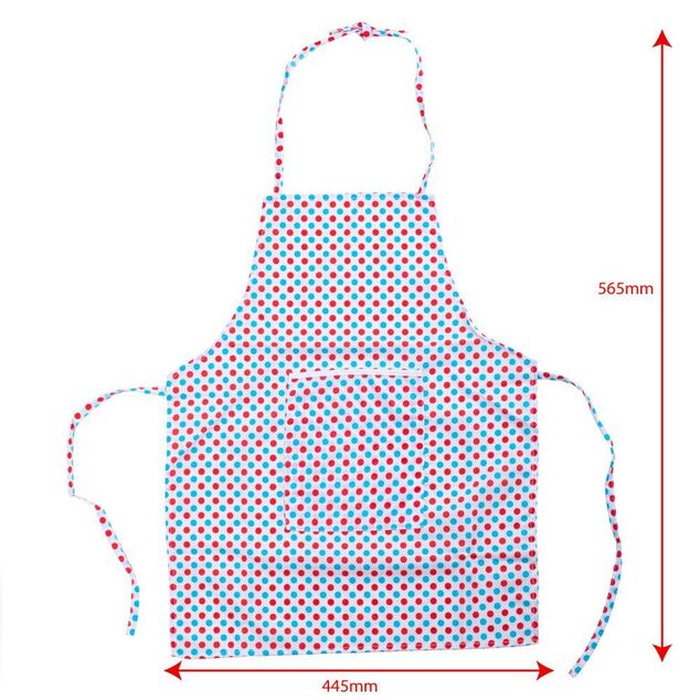 Bigjigs Toys Kuchársky set so zásterou s bodkami