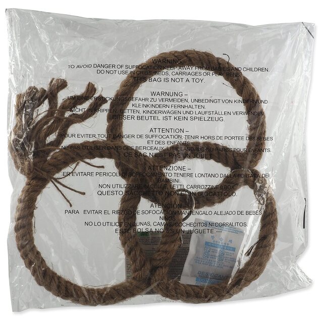 Hračka Epic Pet kruhy lanové závesné 50cm