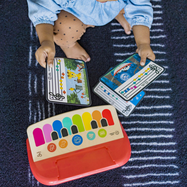 BABY EINSTEIN Wooden Music Piano Cal's First Melodies Magic Touch HAPE 6m +