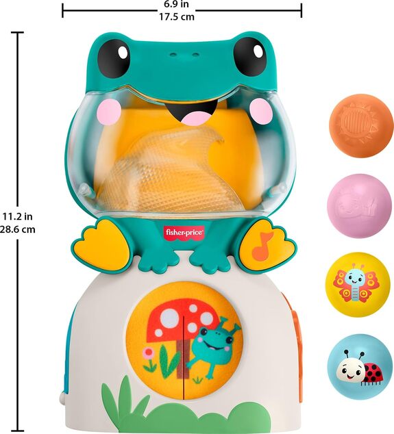 Mattel Fisher Price Broscuța jucăușă cu bile