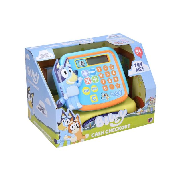 Bluey pokladňa s efektmi 18 cm