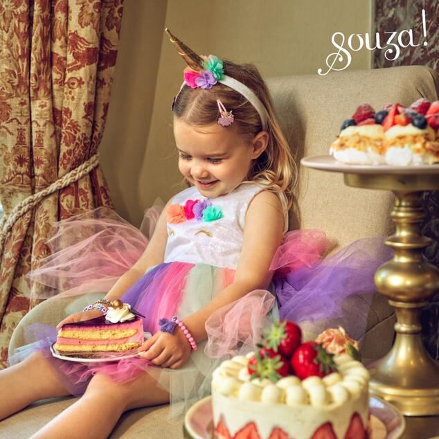 Souza Souza!  - detské šaty - Jednorožec - 2 roky, 92 cm