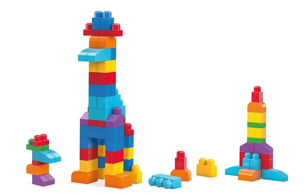 Mattel MEGA BLOKS Kocky v plastovom vrecúšku DCH55